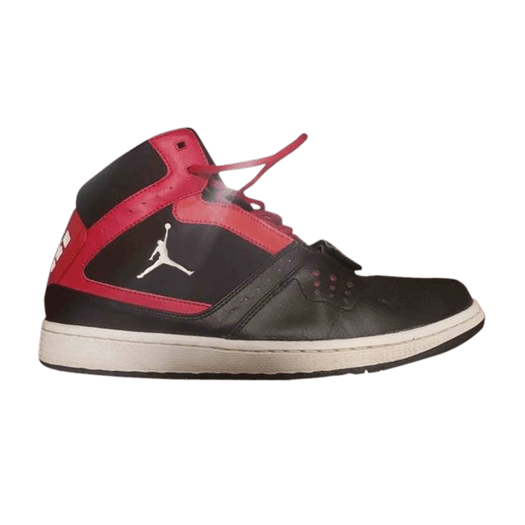 Air Jordan 1 Flight Strap 'Bred' — Black/University Red/White