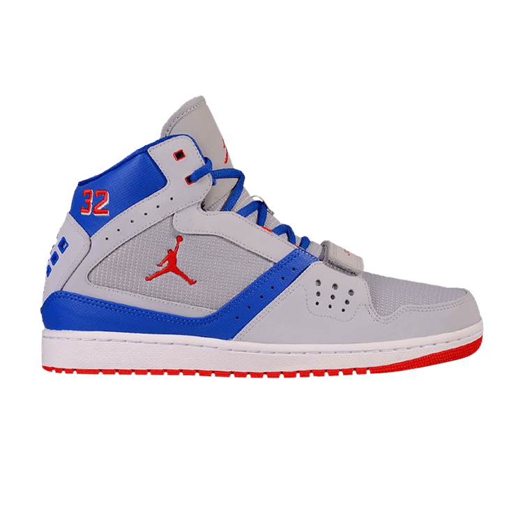 Air Jordan 1 Flight Strap 'Blake Griffin' PE — Wolf Grey/Sport Red/Game Royal/White