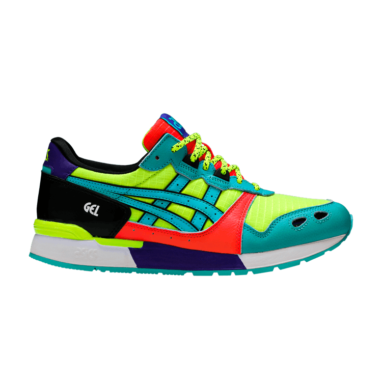 Asics Gel Lyte 1 'Multi Color' — Safety Yellow/Sea Glass