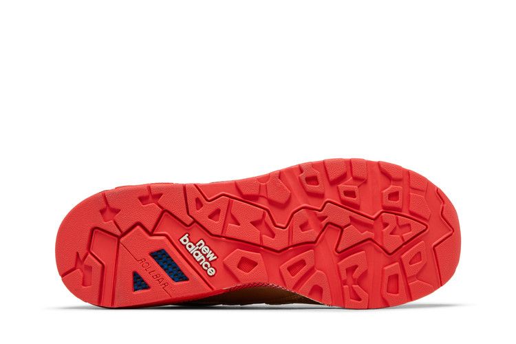 New Balance Hectic x Stussy x Undefeated x 580 'Gold Camo' — Gold/Red