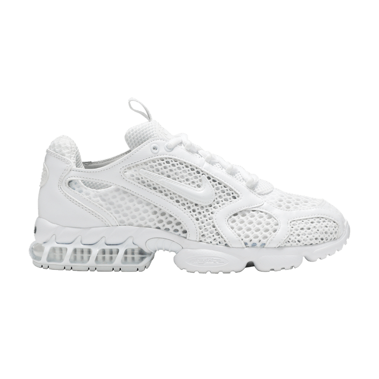 Nike Air Zoom Spiridon Cage 2 'Triple White' — White/Black/White