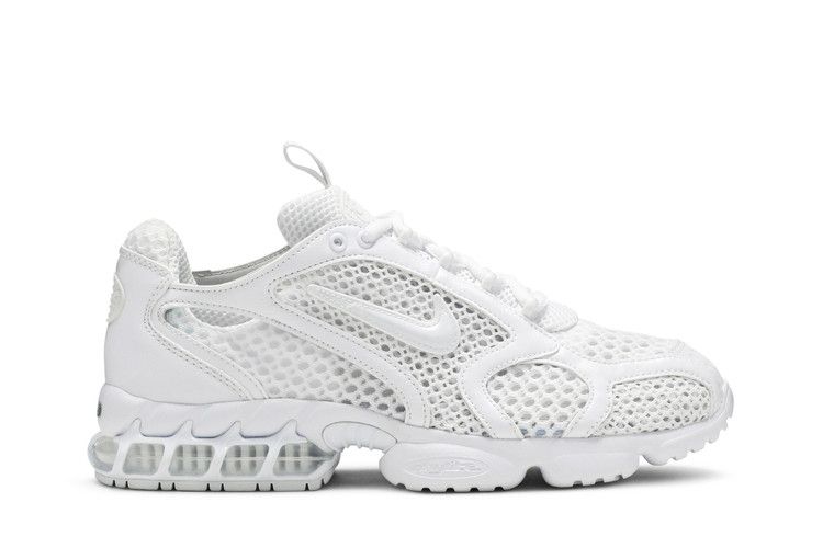 Nike Air Zoom Spiridon Cage 2 'Triple White' — White/Black/White (2)