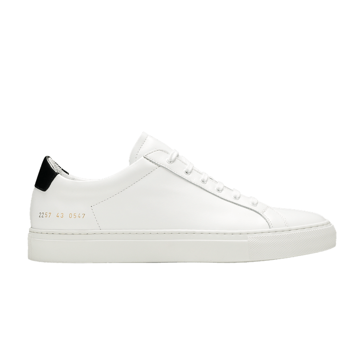 Common Projects Retro Low 'White Black' — White/Black