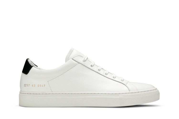 Common Projects Retro Low 'White Black' — White/Black