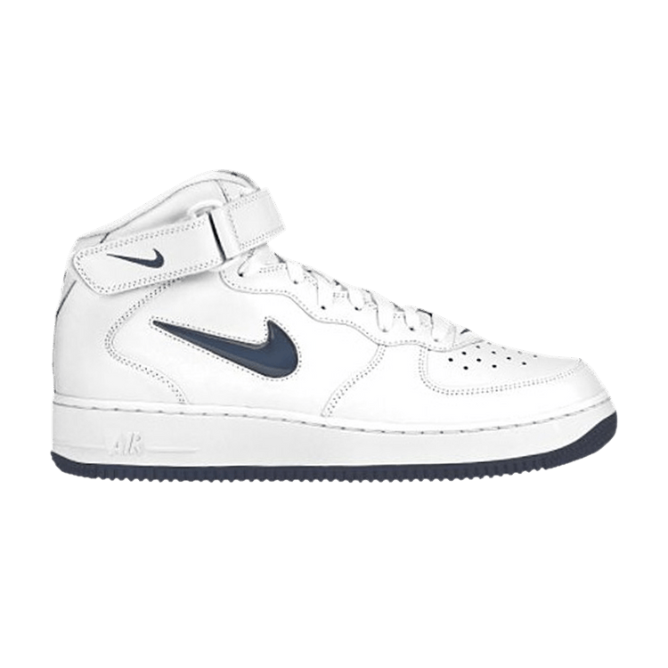 Nike Air Force 1 Mid SC 'Off White Midnight Navy' — Off White/Midnight Navy