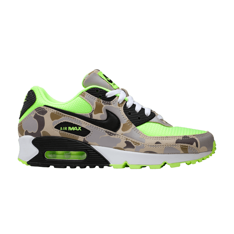 Nike Air Max 90 'Green Camo' — Ghost Green/Black/Duck Camo