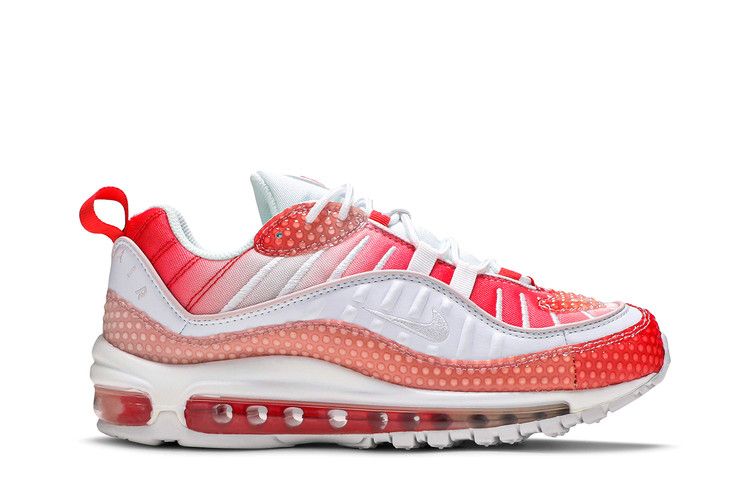 Nike Wmns Air Max 98 'Bubble Pack - Track Red' — Track Red/White/Barely Rose/White (2)