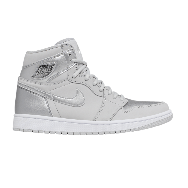 Air Jordan 1 Retro High OG CO.JP 'Tokyo' — Neutral Grey/White/Metallic Silver