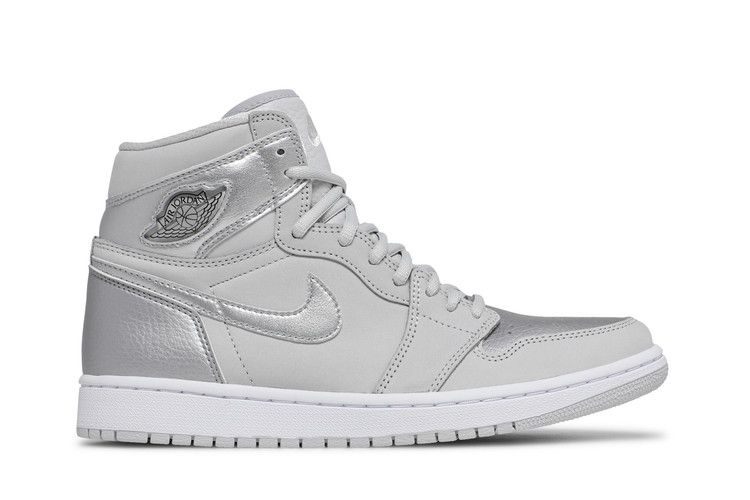 Air Jordan 1 Retro High OG CO.JP 'Tokyo' — Neutral Grey/White/Metallic Silver