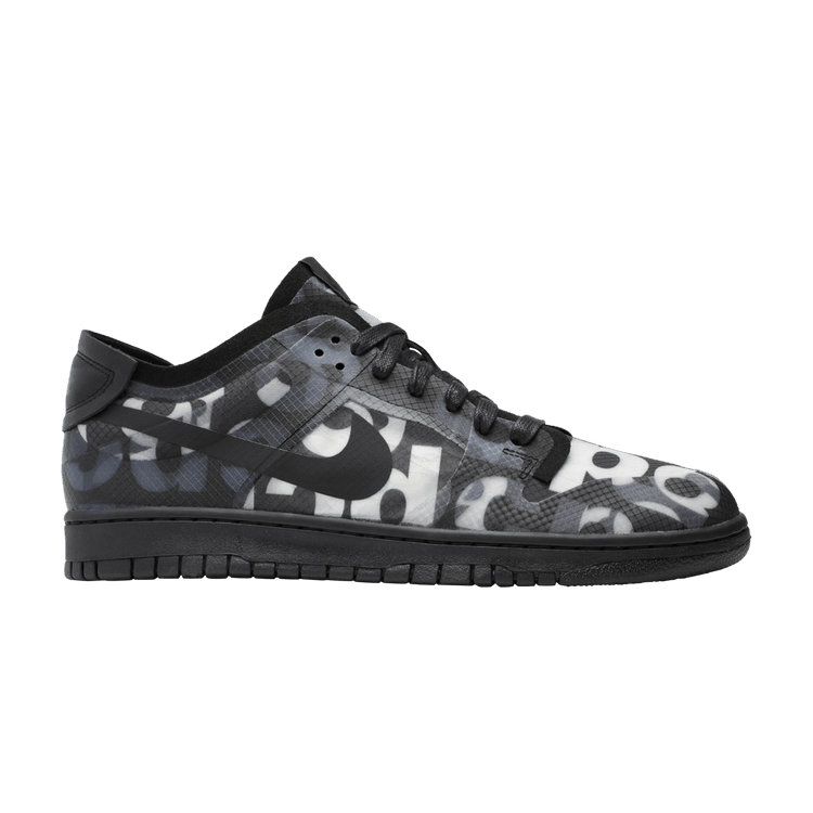 Comme des Garçons x Nike Wmns Dunk Low 'Monogram Print' — Monogram Print