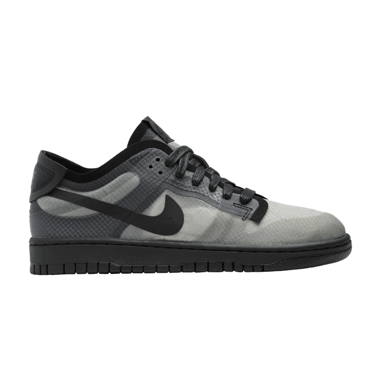Comme des Garçons x Nike Wmns Dunk Low 'Black Clear' — Black Clear