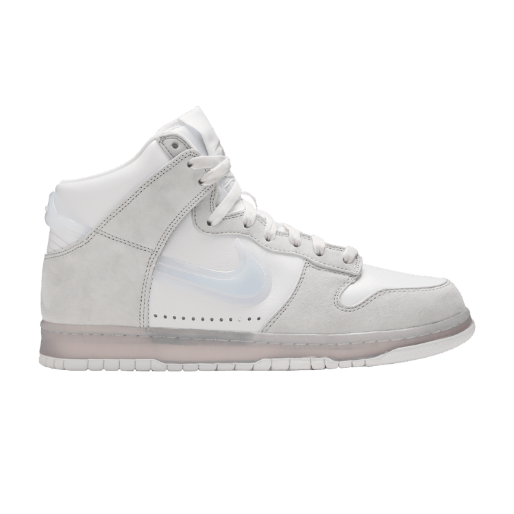 Slam Jam x Nike Dunk High 'White Platinum' — White/Clear/Pure Platinum