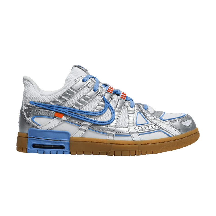 Off-White x Nike Air Rubber Dunk 'University Blue' — Grey/University Blue