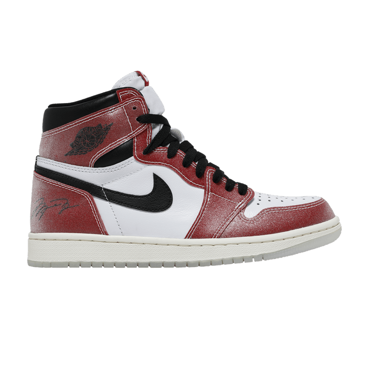 Trophy Room x Air Jordan 1 Retro High OG SP 'Chicago' — White/Sail/Varsity Red/Black