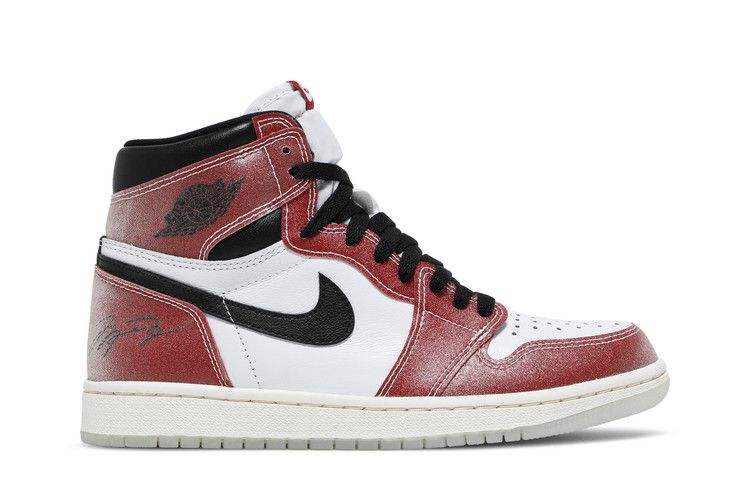 Trophy Room x Air Jordan 1 Retro High OG SP 'Chicago' — White/Sail/Varsity Red/Black