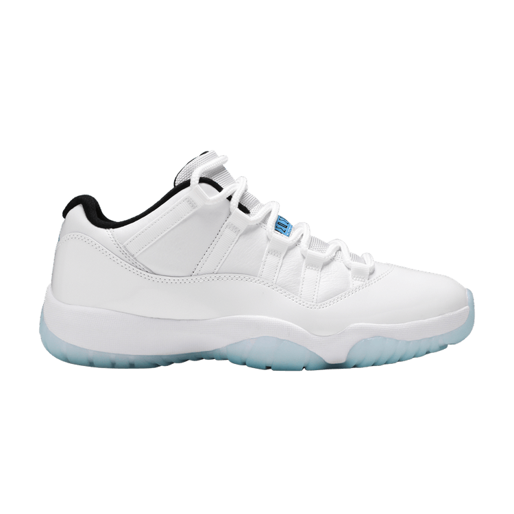 Air Jordan 11 Retro Low 'Legend Blue' — White/White/Black/Legend Blue