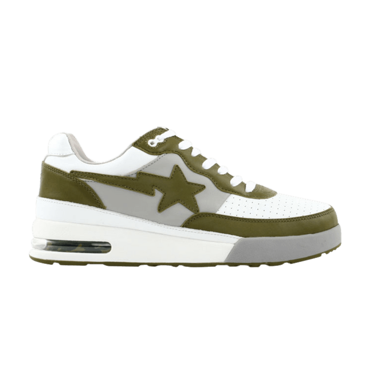 BAPE Roadsta FS-034 Low 'Green Grey' — Green