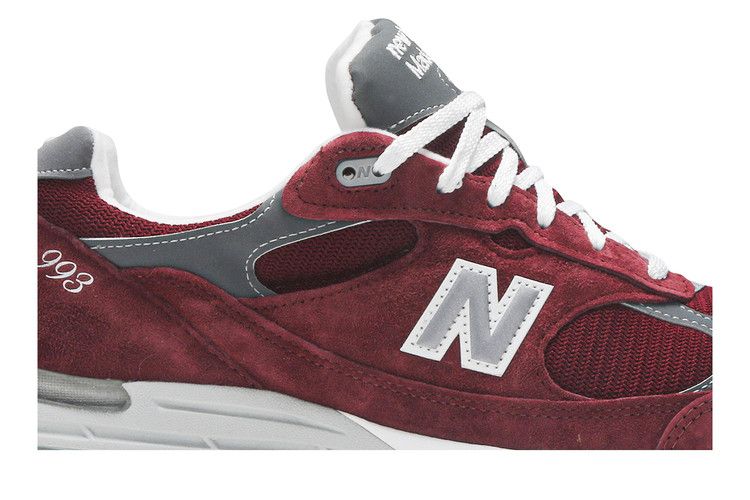 New Balance 993 Made in USA 'Burgundy' — Burgundy/Grey
