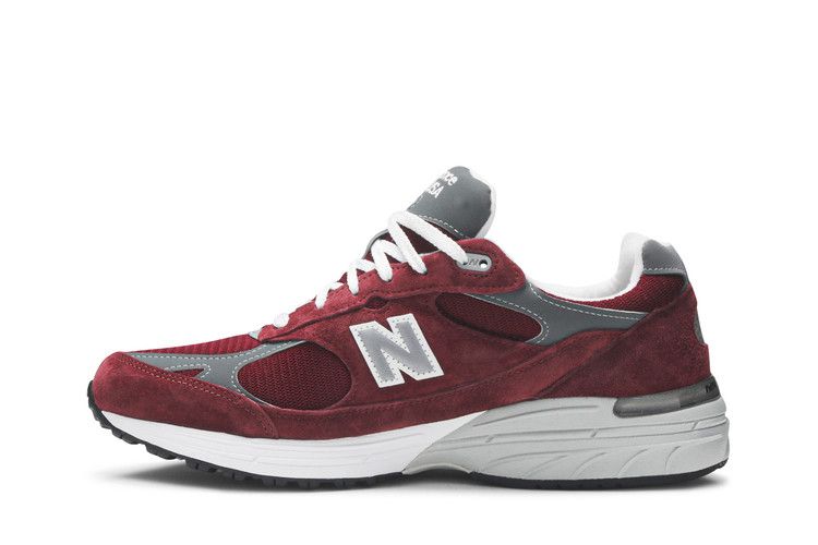New Balance 993 Made in USA 'Burgundy' — Burgundy/Grey