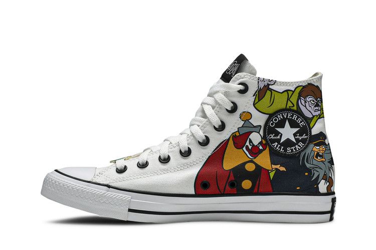 Scooby-Doo x Converse Chuck Taylor All Star High 'The Gang and Villains' — White/Multi/Black