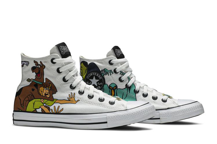 Scooby-Doo x Converse Chuck Taylor All Star High 'The Gang and Villains' — White/Multi/Black
