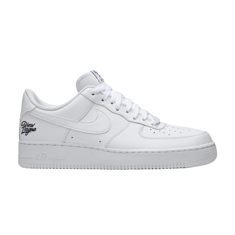 Nike Air Force 1 Low 'Drew League' 2020 — White/White/Black
