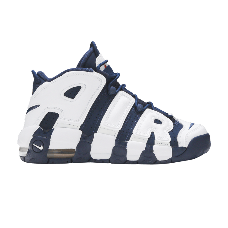 Nike Air More Uptempo GS 'Olympics' 2020 — White/Midnight Navy/Metallic Gold