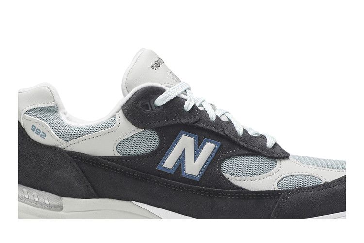 Kith x New Balance 992 Made in USA 'Steel Blue' — Steel Blue