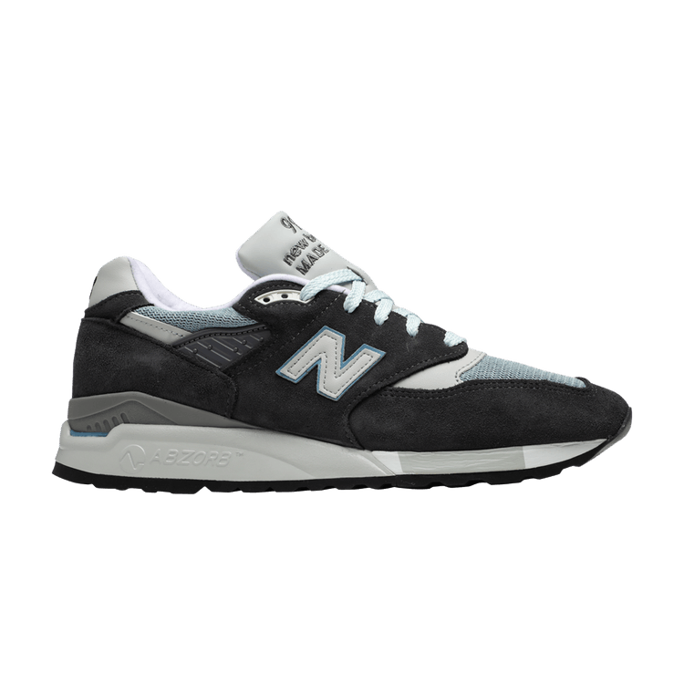 Kith x New Balance 998 Made in USA 'Steel Blue' — Steel Blue