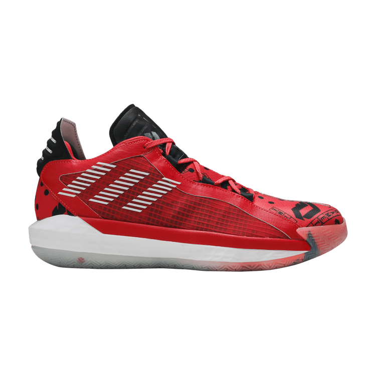 Adidas Dame 6 GCA 'Geek Up' — Glory Red/Dash Grey/Solar Red
