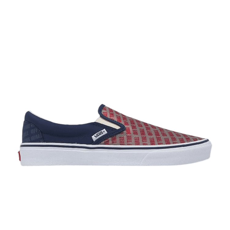 Vans V98CF Slip On 'White Logo Clear' — White/Logo Clear