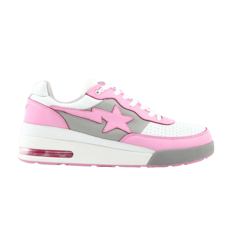 BAPE Roadsta FS-034 Low 'Pink Grey' — Pink