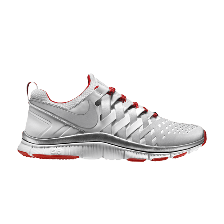 Nike Free Trainer 5.0 NRG Rivalry 'Ohio State' — Reflect Silver/Reflect Silver-University Red