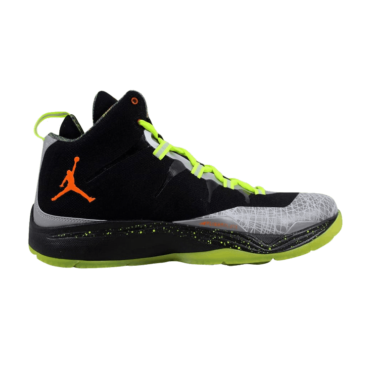 Air Jordan Super.Fly 2 'Christmas' — Black/Total Orange-Reflect Silver