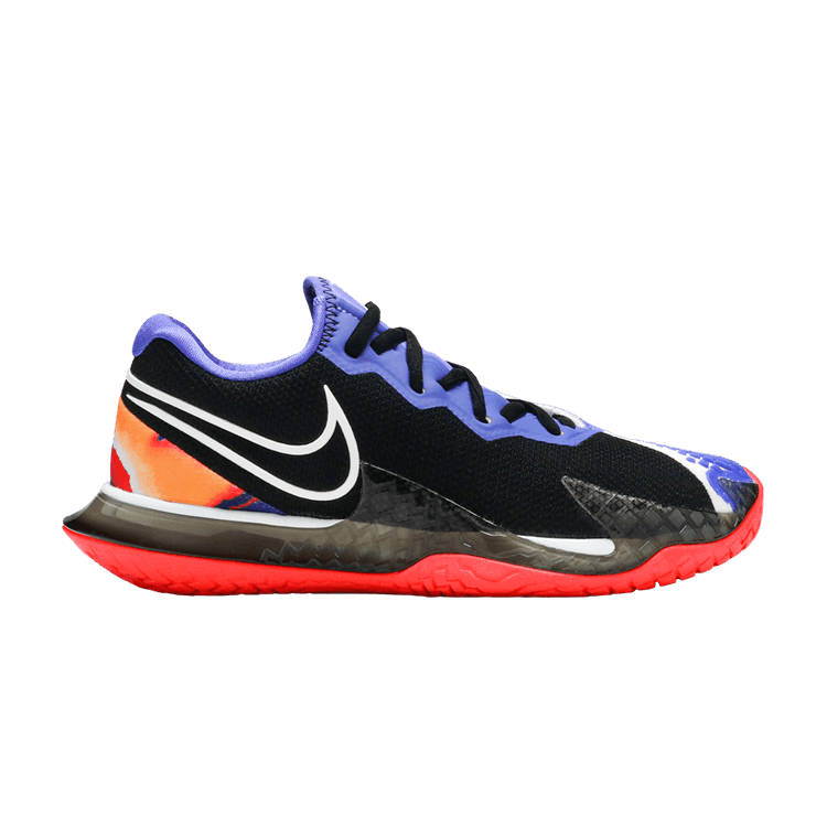 Nike Wmns Court Air Zoom Vapor Cage 4 'Persian Violet Crimson' — Black/Laser Crimson/Persian Violet/White