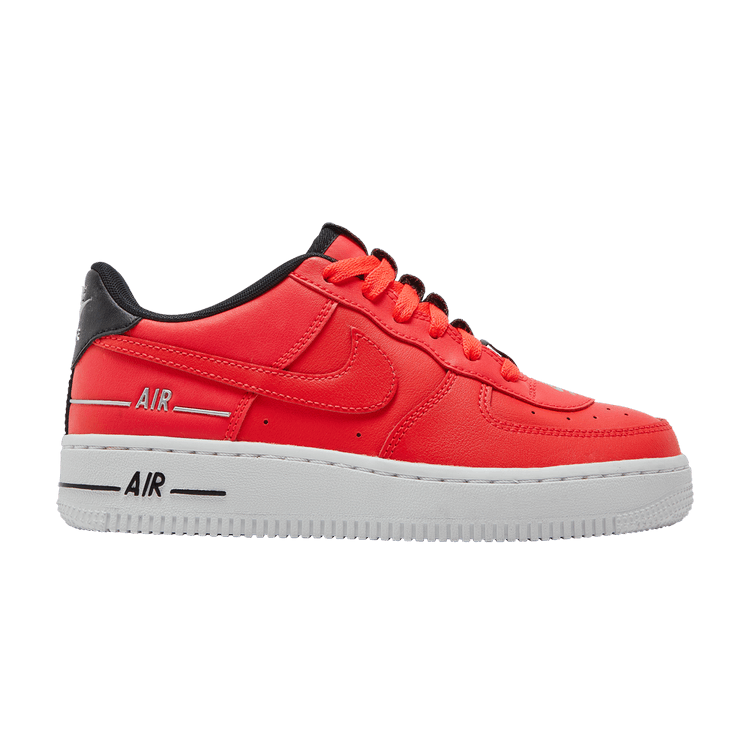 Nike Air Force 1 LV8 3 GS 'Laser Crimson' — Laser Crimson/Black/White/Laser Crimson