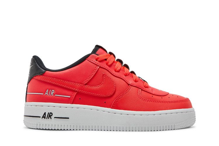 Nike Air Force 1 LV8 3 GS 'Laser Crimson' — Laser Crimson/Black/White/Laser Crimson (2)