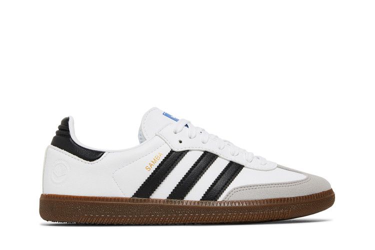 Adidas Samba 'Vegan' — Cloud White/Core Black/Gum