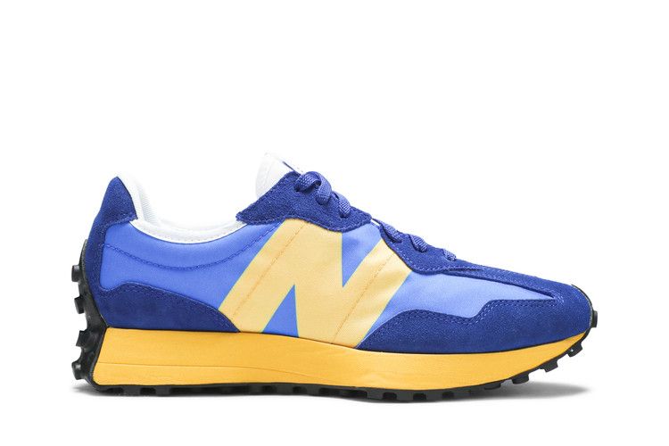 New Balance 327 'Marine Blue Yellow' — Marine Blue/Yellow