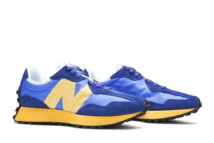 New Balance 327 'Marine Blue Yellow' — Marine Blue/Yellow