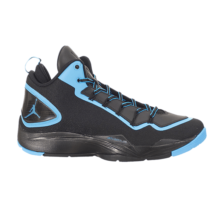 Air Jordan Super.Fly 2 PO 'Dark Power Blue' — Black/Dark Power Blue