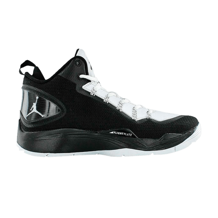 Air Jordan Super.Fly 2 PO 'Black White' — Black/White/White