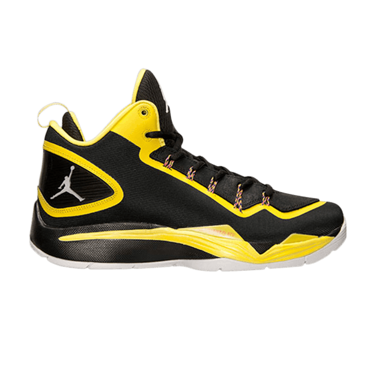 Air Jordan Super.Fly 2 PO 'Yellow Black' — Yellow/Black