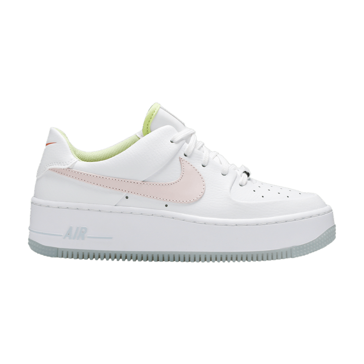 Nike Wmns Air Force 1 Sage Low 'One of One' — White/Pink Quartz/Hydrogen Blue/White