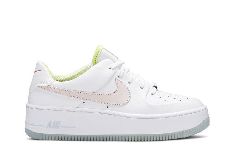 Nike Wmns Air Force 1 Sage Low 'One of One' — White/Pink Quartz/Hydrogen Blue/White (2)