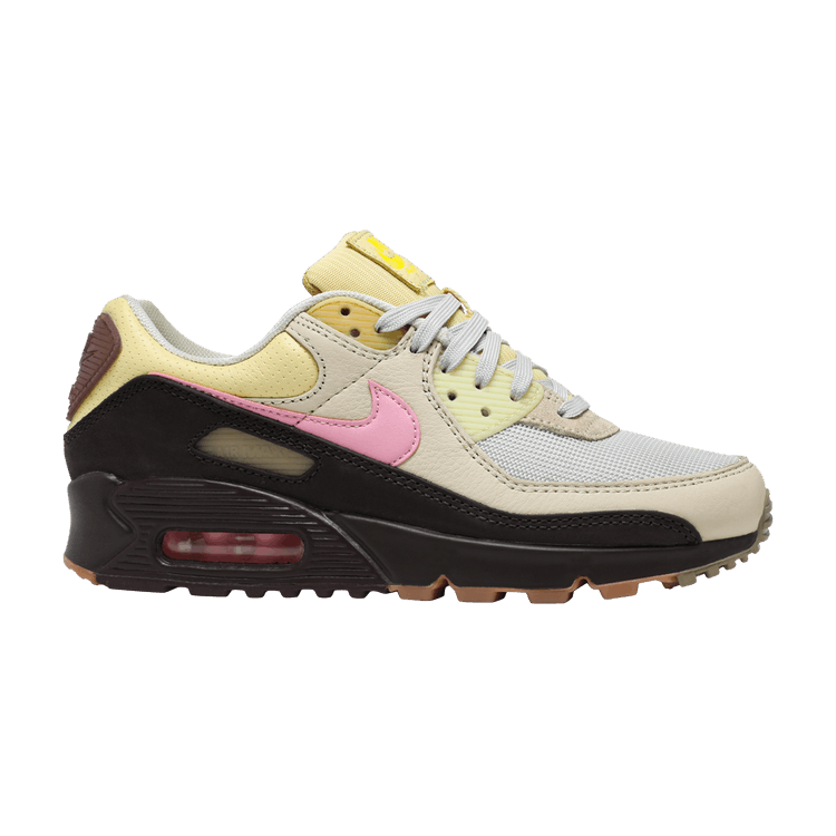 Nike Wmns Air Max 90 'Cuban Link' — Velvet Brown/Pink/Light British Tan