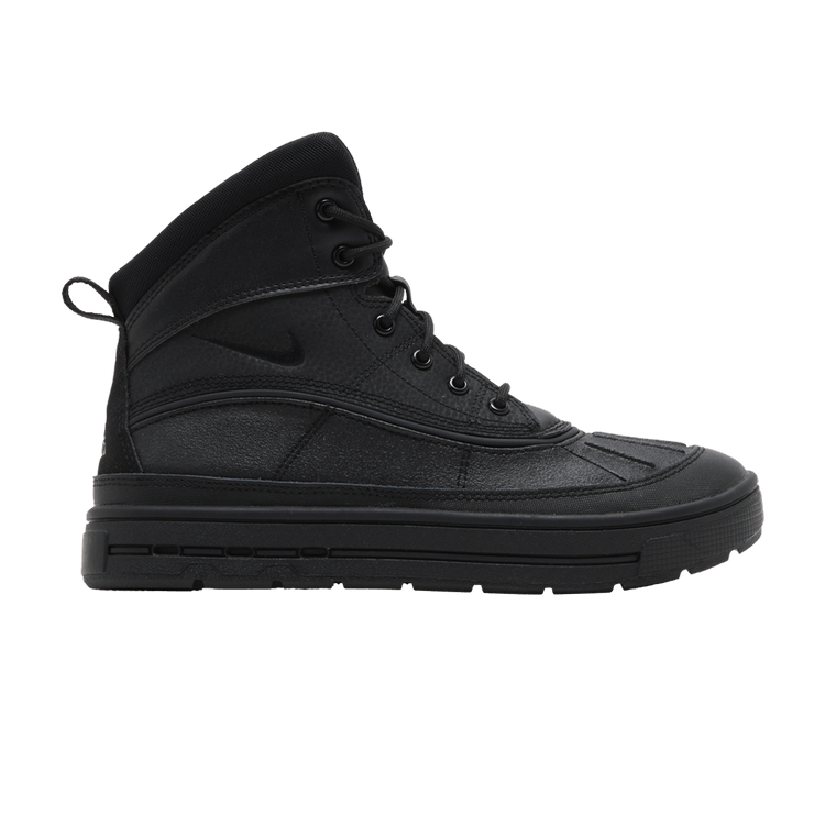 Nike Woodside 2 High GS 'Triple Black' — Black/Black/Black