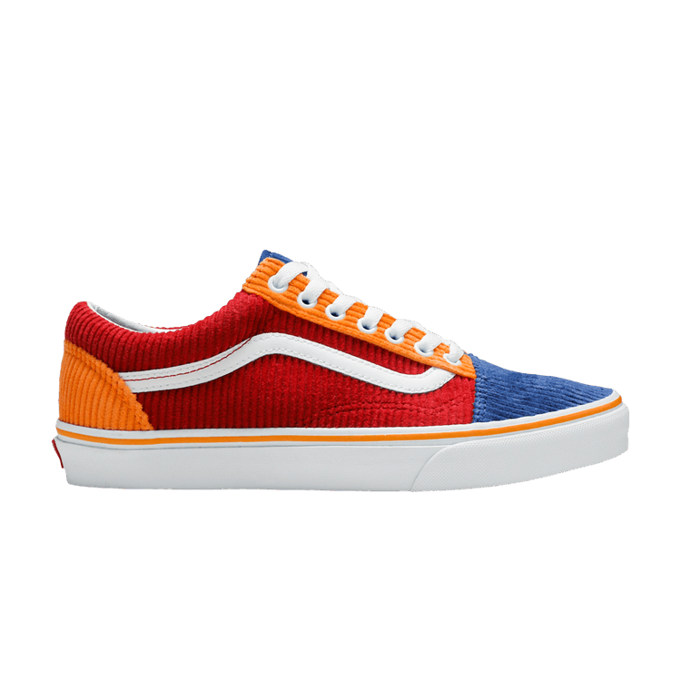 Vans Old Skool 'Corduroy - Primary' — Primary/True White