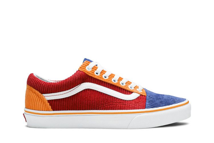 Vans Old Skool 'Corduroy - Primary' — Primary/True White
