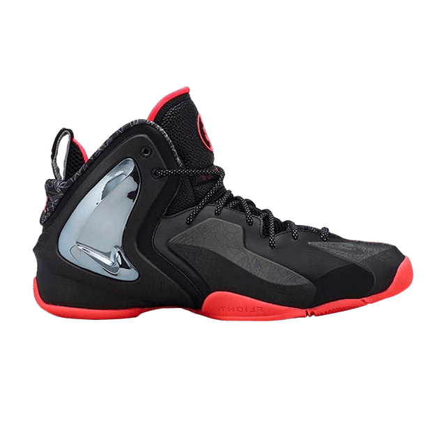 Nike Lil Penny Posite Prm Qs 'Gumbo League' — black/black-atomic red